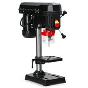 Senfot 8 Inch Benchtop Drill Press- Compact Bench Drilling Machine- High Precision Stationary Drill for Wood- Metal and DIY Workshop Processing
