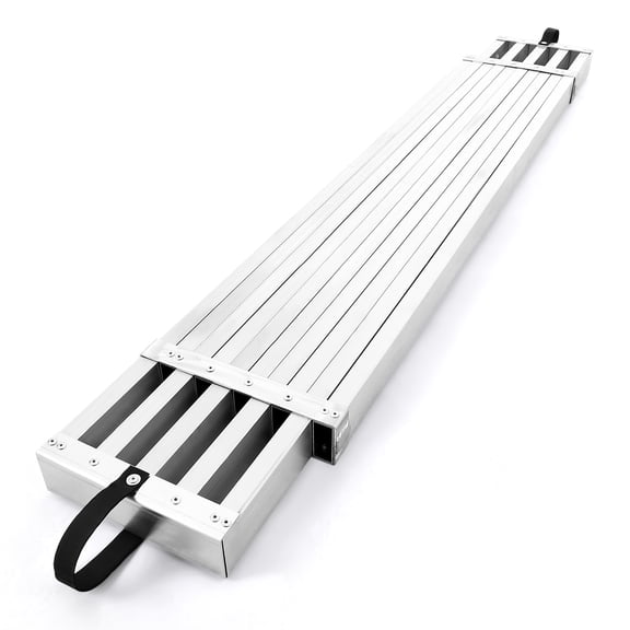Senfot Aluminum Telescoping Plank, 9-15ft Extendable Aluminum Plank, Lightweight Heavy Duty Work Plank for Scaffold Accessory