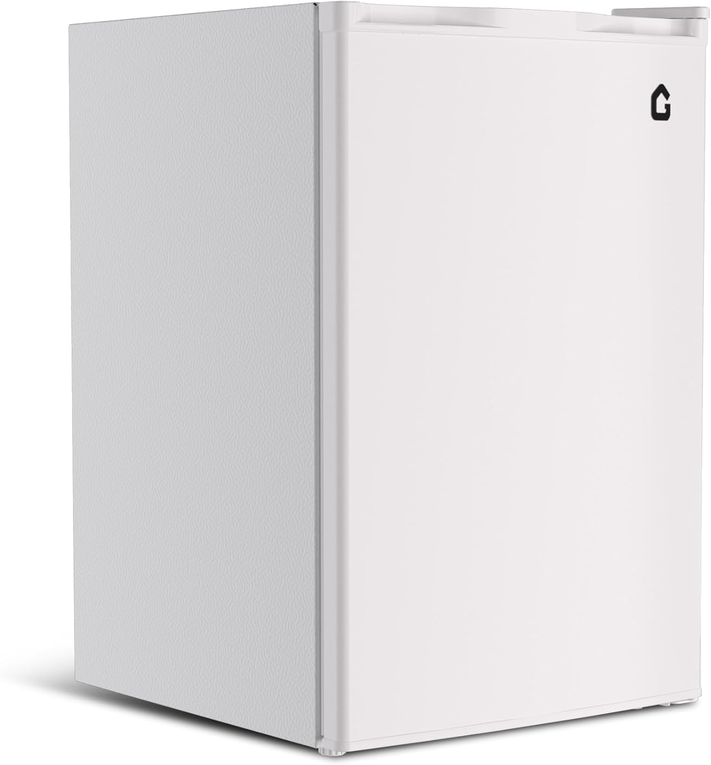 Senfot Compact Metal Household Refrigerator, Mini Fridge for Home Dorm Apartment Office Small Space Cooling White 4.5cu.ft