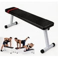 thumbnail image 1 of Senfot Household Strength Training Bench Stable Iron Plastic Frame Indoor Bodybuilding Workout Fitness Stool Black, 1 of 8