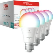 Sengled LED 10.5W (75W Equivalent) Light Bulbs, Dimmable (4 Pack)