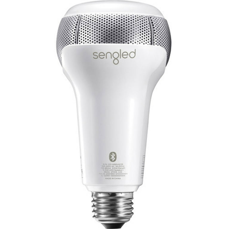 Sengled Pulse 50W White Light Bulb, Dimmable Bluetooth Speaker
