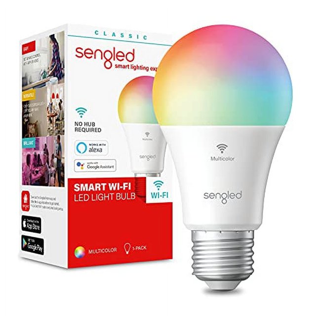 Sengled Smart Bulb, WiFi Light Bulbs, Color Changing Light Bulb, Smart