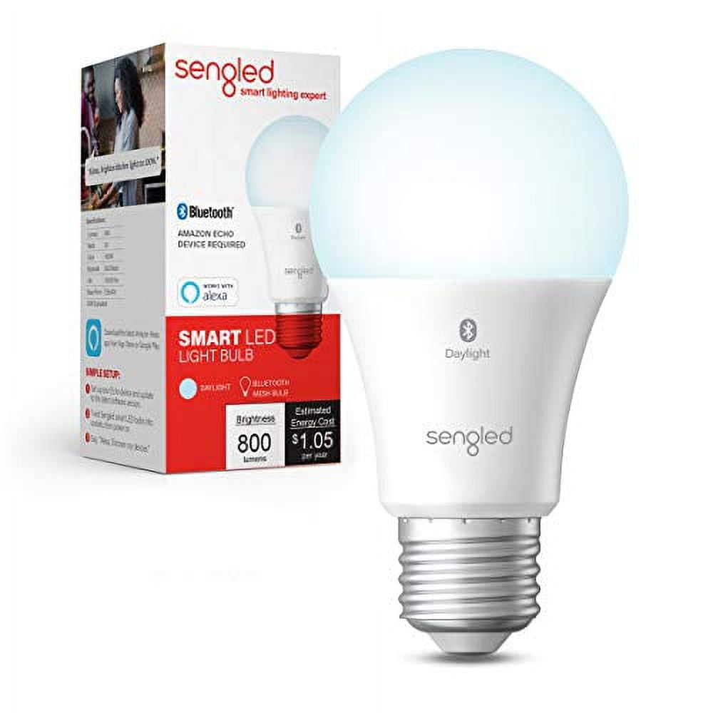 Sengled Smart Light Bulb, Bluetooth Mesh Smart Bulb That Works with