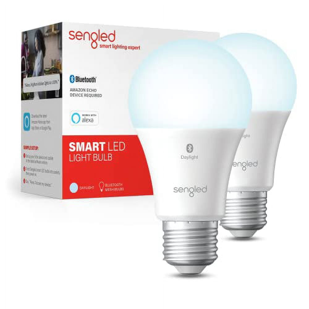 Sengled Smart Light Bulb, Bluetooth Mesh Smart Bulb That Works with