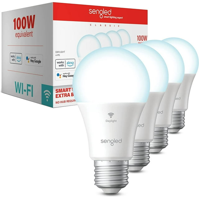 Sengled Smart Light Bulbs, 100W Equivalent WiFi Light Bulb, 1500LM High