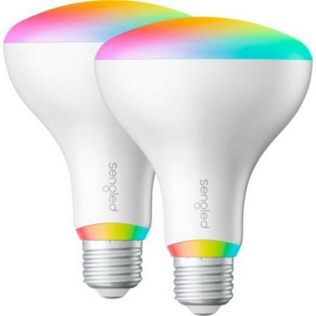 Sengled - Smart LED BR30 Bulb (2-Pack) - Multicolor