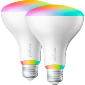 Sengled USA E22-N1EW-2P Smart LED BR30 Bulb, Multi Color - Pack of 2