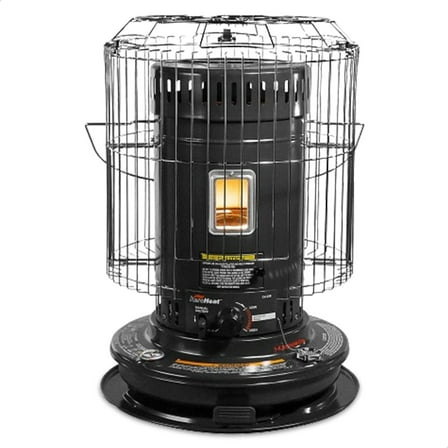 Sengoku 23,500 BTU KeroHeat Efficient Portable Kerosene Buddy Heater, Black