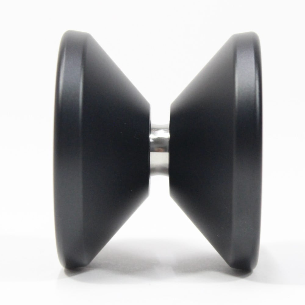 Sengoku Shingen Yo-Yo - Bi-Metal YoYo - 7175 Aluminum with Stainless Steel Rings (Black)