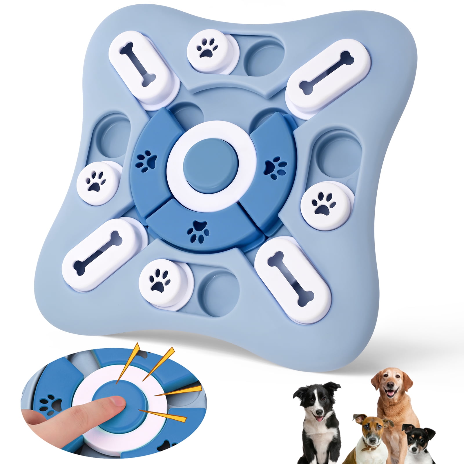 Senhu Interactive Dog Treat Puzzle Toys for IQ Training & Mental