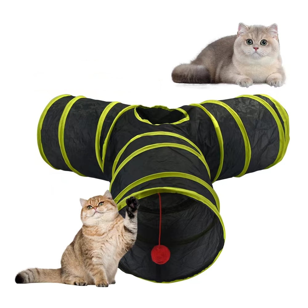 Senhu Y Cat Tunnel Tube 3 Way Cat Tunnels for Indoor Cats, Rabbit