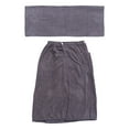 thumbnail image 1 of Seni 1Pc Men Bath Towel Bath Blanket Wearable Bath Skirt Wearable Bath Robe, 1 of 6