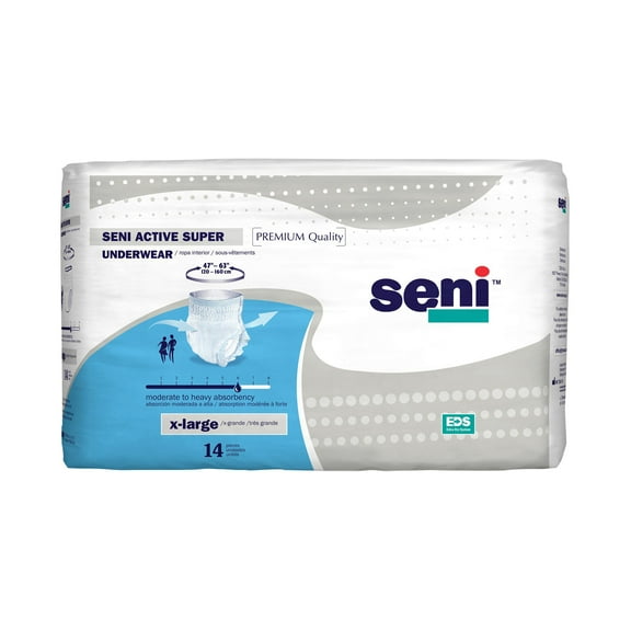 Seni Active Super Adult Underwear Moderate Absorbency