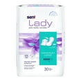 thumbnail image 1 of Seni Lady Maximum Female Incontinent Pad Long Length 11" L S-5P30-PS1, 45, 180 Ct, 1 of 9