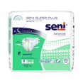 thumbnail image 1 of Seni Super Plus Adult Incontinence Brief S Heavy Absorbency Breathable / Overnight, S-SM12-BP1, Heavy to Severe, 48 Ct, 1 of 10