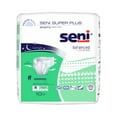 thumbnail image 1 of Seni Super Plus Incontinence Brief Regular Breathable / Overnight, S-RE10-BP1, Heavy to Severe, 40 Ct, 1 of 10