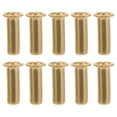 Senikei 10pcs Compression Fittings Copper Ferrules Oil Lines Inserts