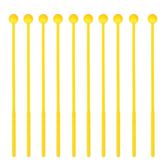 Senikei 12 Shellfish Mallets Kids Plastic Drums Percussion Teaching Aids