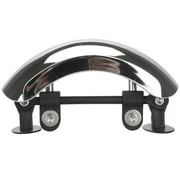 Senikei 1Pc Motorcycle Rearview Mirror Wide Angle View Mirror 180 Degree Safety Mirror