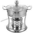 Senikei HEMOTON Stainless Steel Shabu Hot Pot with Stove Burner