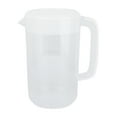 Senikei Iced Tea Pitcher 4000ml Water Jug with Lid for Cold/Hot