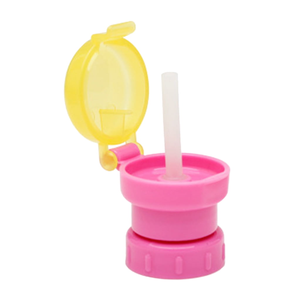 Senikei Kid Water Bottle Cover Cap Safe Drink Straw Sippy Caps Spill
