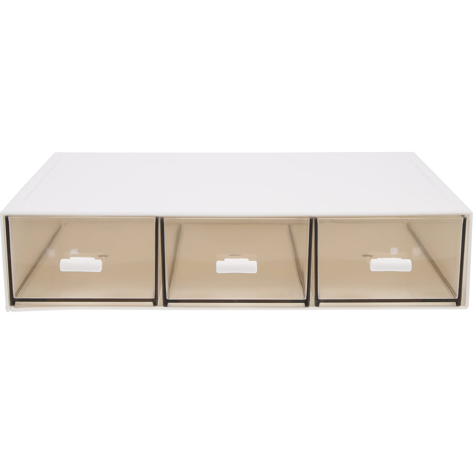 Senikei Plastic Stackable Drawers with 3 PullOuts for Storage