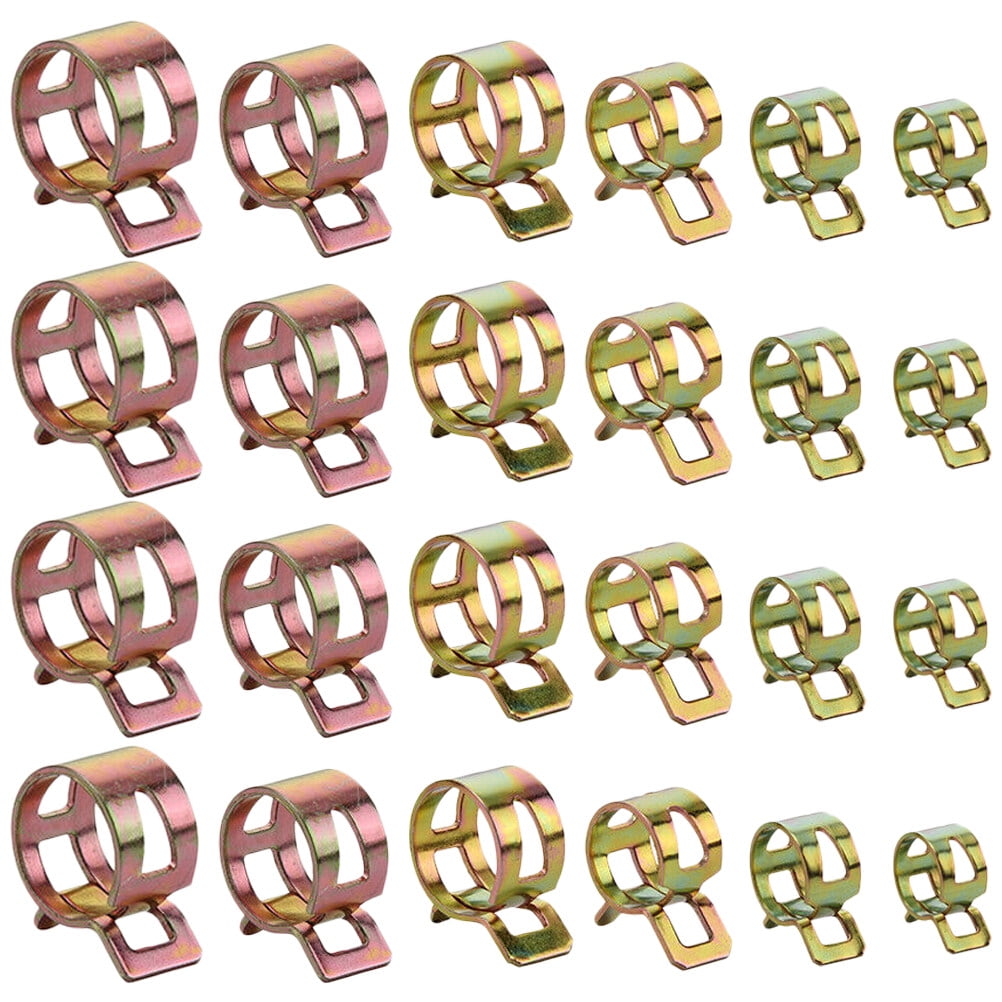 Senikei Stainless Steel Hose Clamp Kit for Fuel Lines and Gas Gear