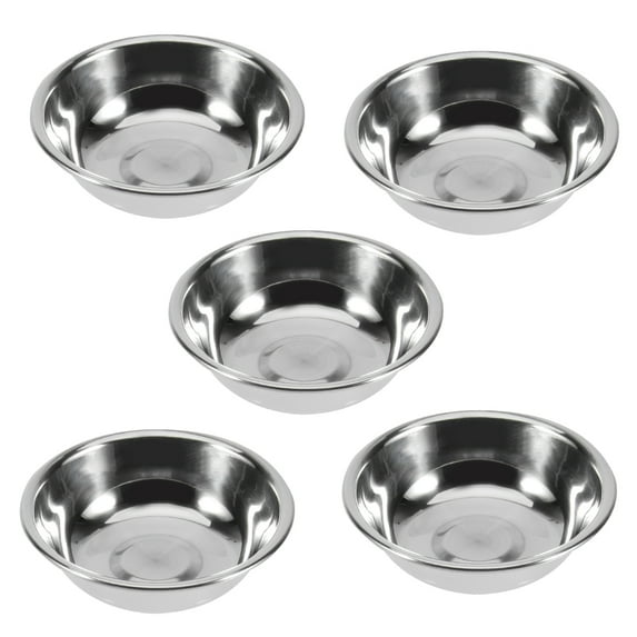 Senikei Stainless Steel Mixing Bowls & Sauce Dishes Set for Kitchen/Home (10pcs)