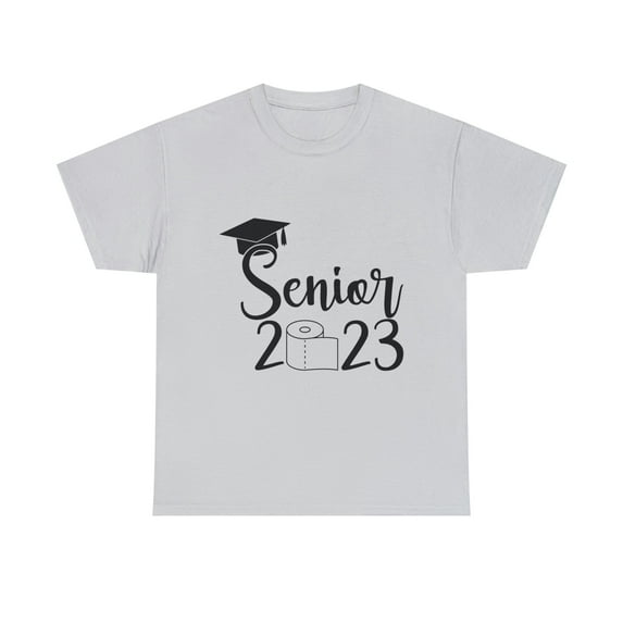 Senior 2023 T-Shirt, Graduation Gift, Class of 2023 College T-Shirt, Unisex Heavy Cotton Tee