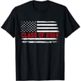 thumbnail image 1 of Senior 2024 American Flag USA Graduation Class of 2024 T-Shirt, 1 of 4