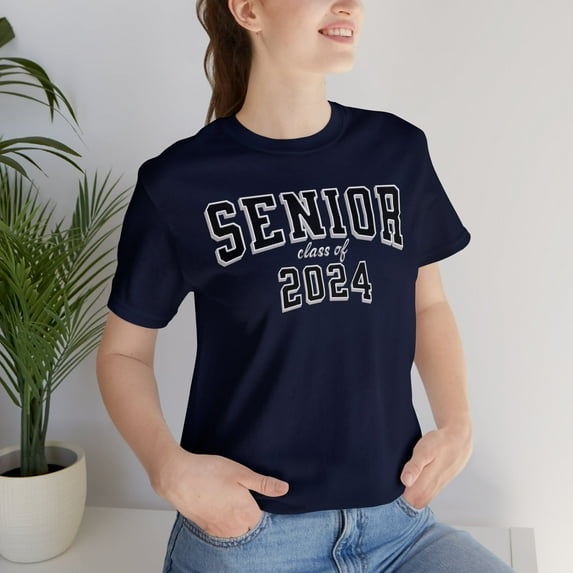 Senior 2024, Bella & Canvas Unisex Short Sleeve T-Shirt