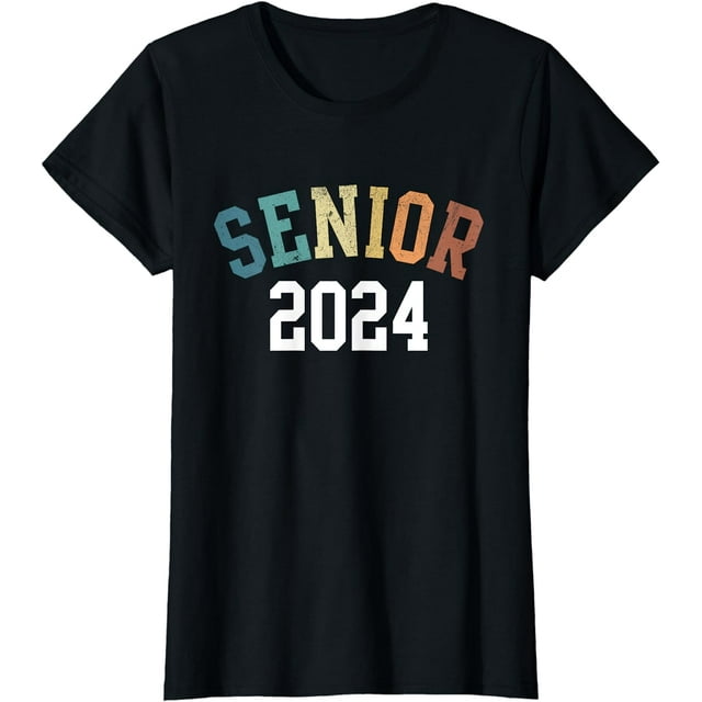 Senior 2024 CLASS OF 2024 Back To School Teacher Students T-Shirt ...