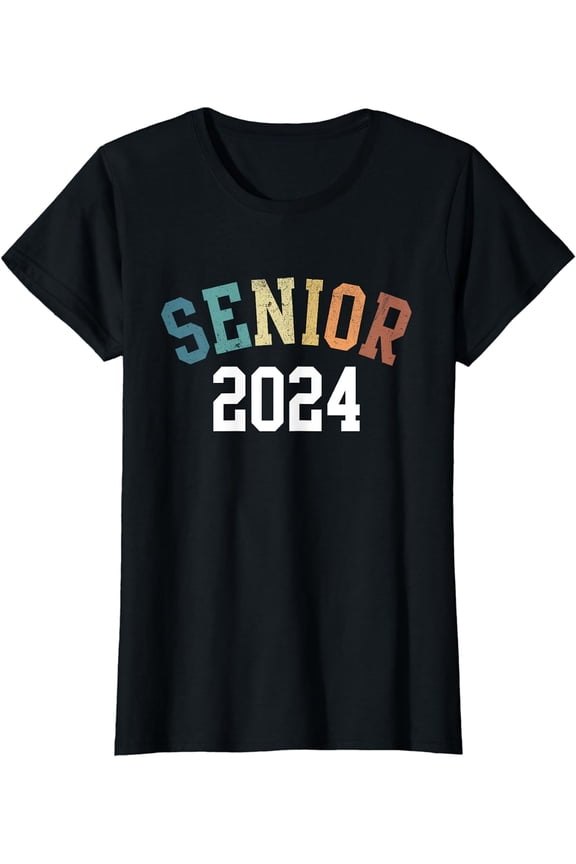 Senior 2024 CLASS OF 2024 Back To School Teacher Students T-Shirt