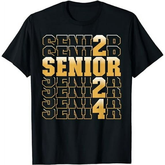 Senior 2024 CLASS OF 2024 Graduation or First Day Of School T-Shirt
