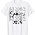 thumbnail image 1 of Senior 2024 Class of 2024 Graduation T-Shirt, 1 of 4