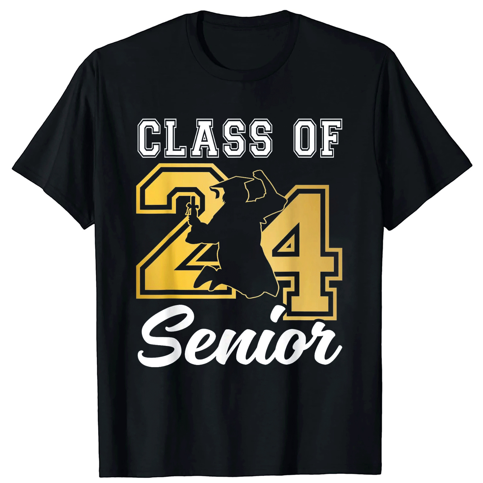 Senior 2024 Class of 2024 Seniors Graduation 2024 Grad 24 T-Shirt，Women ...