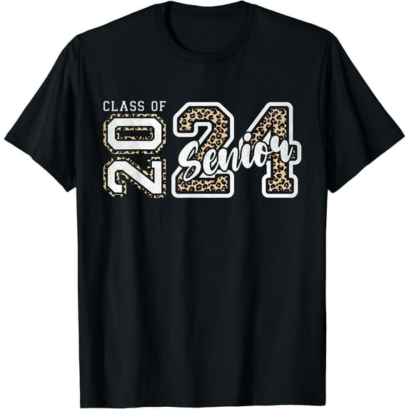 Senior 2024 Class of 2024 Seniors Graduation 2024 Senior 24 T-Shirt Black X-Large