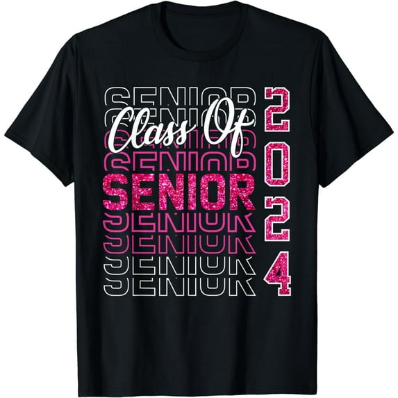 Senior 2024 Class of 2024 Seniors Graduation 2024 Senior 24 T-Shirt
