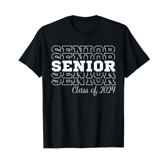 Senior 2024 Class of 2024 Seniors Graduation 2024 Senior 24 T-Shirt