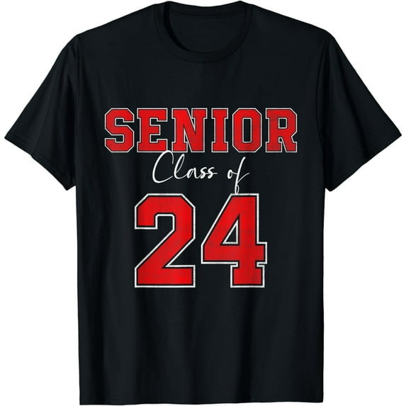 Senior 2024 Class of 2024 Seniors Graduation 2024 Senior 24 T-Shirt