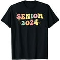 thumbnail image 1 of Senior 2024 Class of, Graduation T-Shirt mens t hirt men，black，women，misfits，journey ，boys, 1 of 4