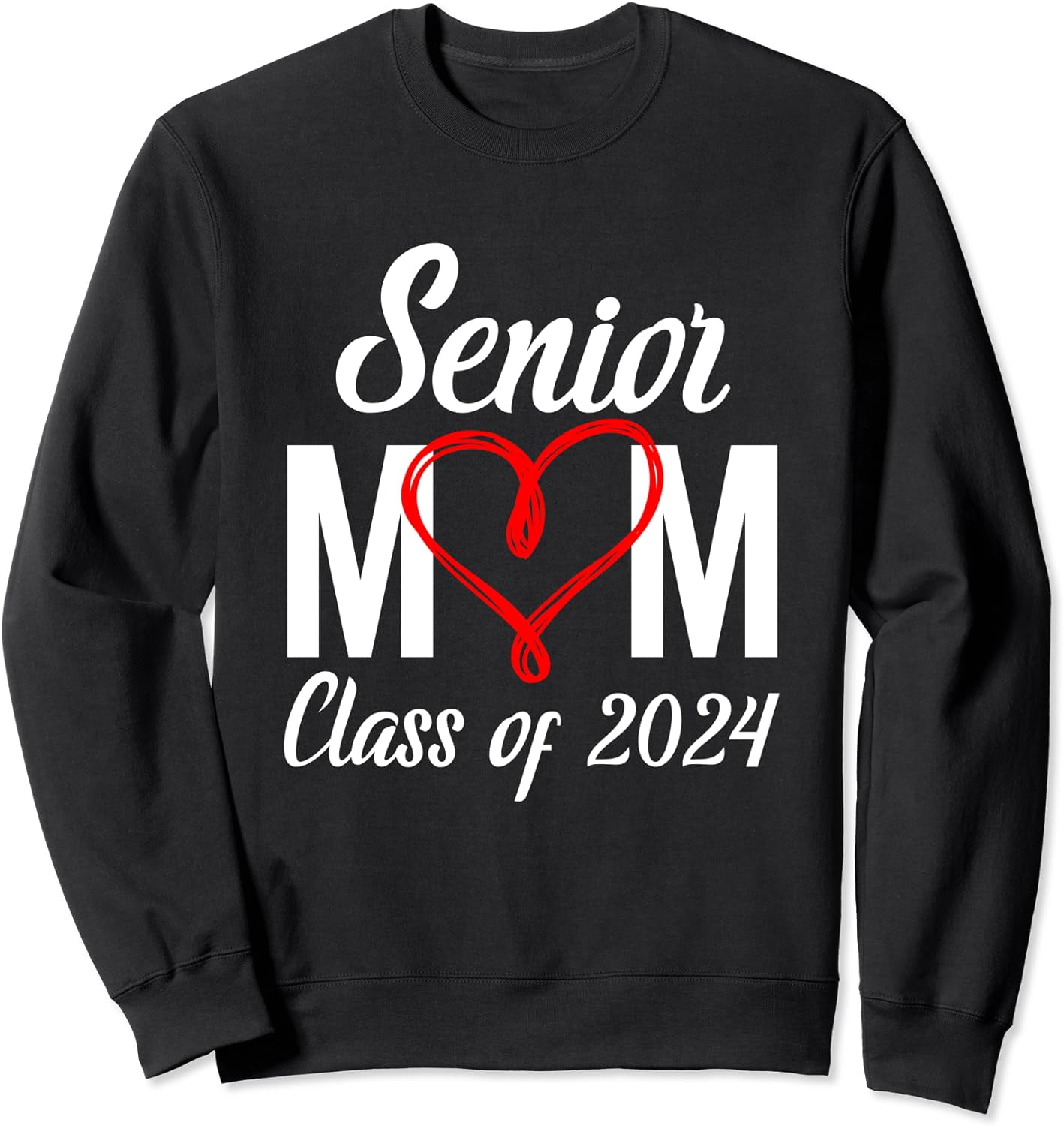 Senior 2024 Mom Proud Senior Mother 2024 Class Of 2024 Mama Sweatshirt