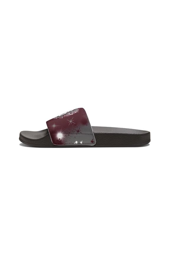 Senior 2025 Airbrush Design Slides, Shoes, Men's Removable-Strap Sandals
