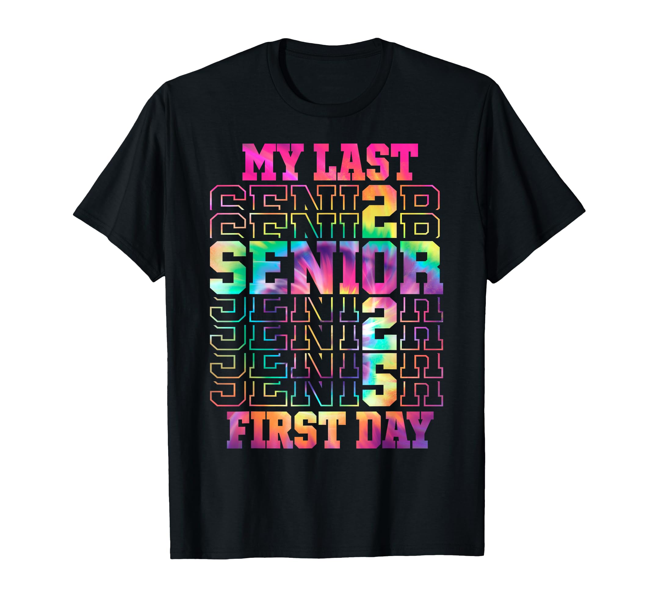 Senior 2025 Back To School My Last First Day Class Of 2025 TShirt