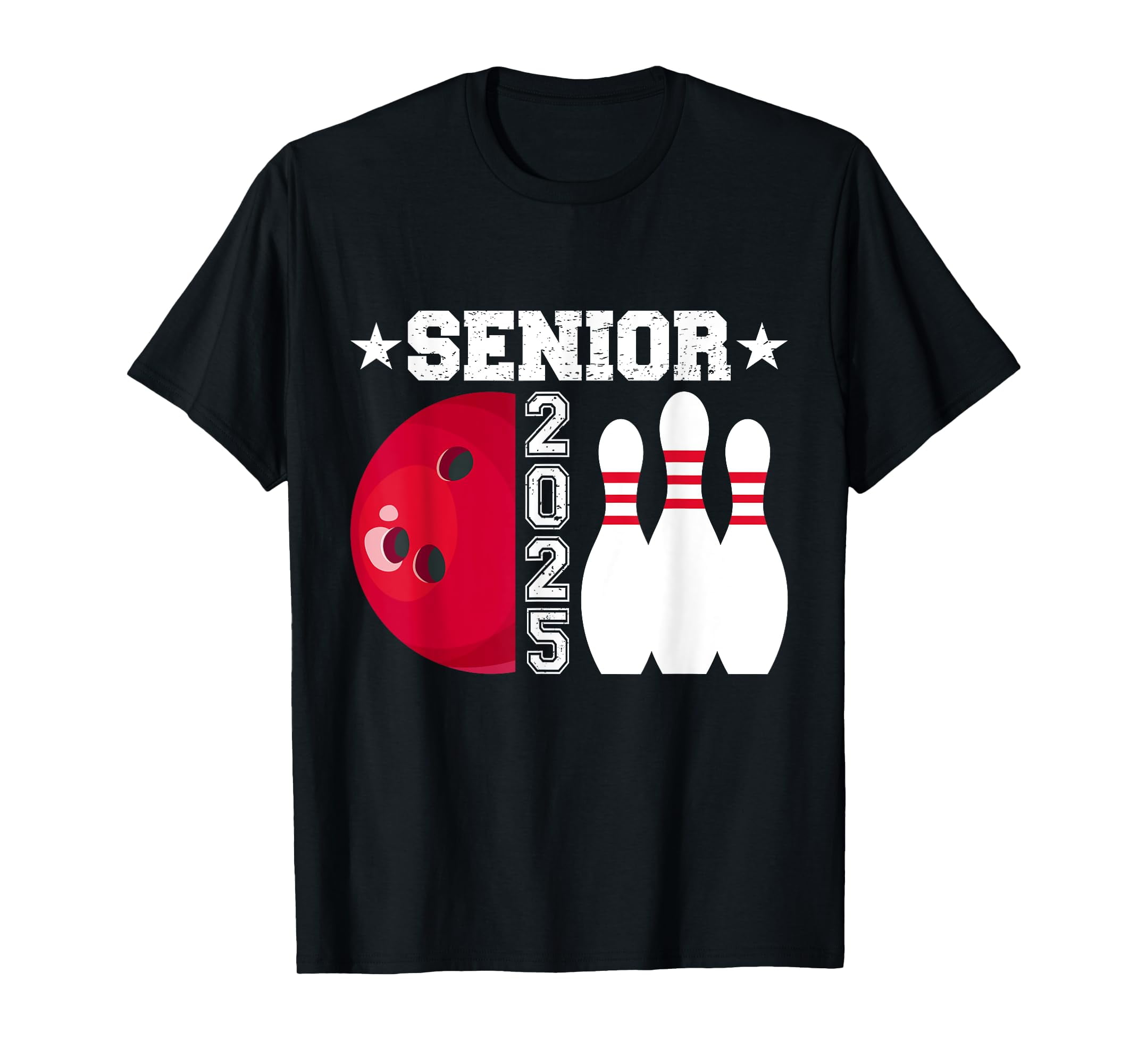 Senior 2025 Bowling Player Class Of 2025 Graduation Seniors TShirt