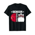 Senior 2025 Bowling Player Class Of 2025 Graduation Seniors TShirt