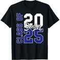 thumbnail image 1 of Senior 2025 Class Of 2025 Vintage 2025 Back To School T-ShirtMen and women, Black T-shirt, size: Extra large, 1 of 4