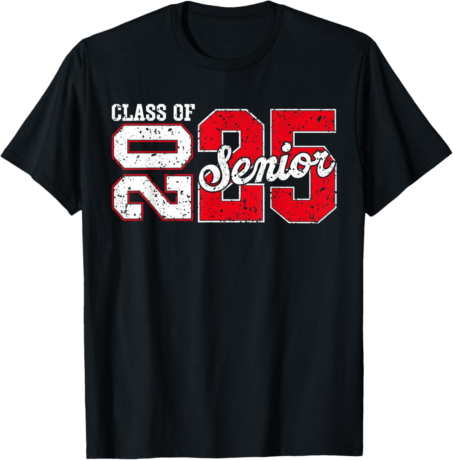 Senior 2025 Class of 2025 For Back To School 2025 Distressed TShirt